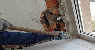 Демонтаж оконных откосов по выгодной цене от 515 руб. в Переславле-Залесском - Сварной-Прс