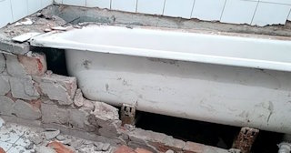 Демонтаж ванной комнаты в Переславле-Залесском - стоимость работ от 823 руб. | Сварной-Прс